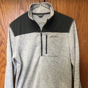 Casual Quarter Zip Sweater - Eddie Bauer Men’s